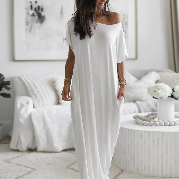 Robe Longue Décontractée pour Femme